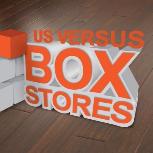 Us Vs Box Stores - Carpet Villa in Grand Rapids, MI